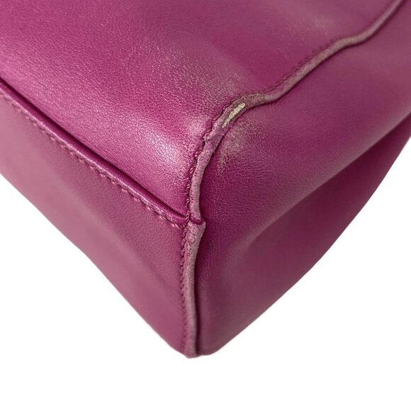 FENDI Peekaboo Iconic Small Pink Leather - Handbag - Picture 7 of 16